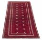Afghan Royal Baluch 4'4" x 9'6" Hand-knotted Wool Rug 