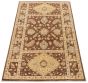 Casual  Transitional Ivory Area rug 4x6 Pakistani Hand-knotted 299354
