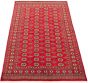 Bordered  Tribal Red Area rug 5x8 Pakistani Hand-knotted 305731