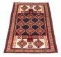 Afghan Royal Baluch 3'3" x 6'6" Hand-knotted Wool Rug 