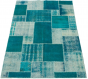 Casual  Transitional Green Area rug 5x8 Turkish Hand-knotted 296044