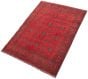 Afghan Finest Khal Mohammadi 5'8" x 7'8" Hand-knotted Wool Red Rug