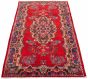 Persian Style 4'10" x 9'11" Hand-knotted Wool Rug 