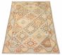 Indian Tangier 5'7" x 7'7" Hand-knotted Wool Rug 
