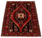 Persian Hamadan 4'9" x 6'7" Hand-knotted Wool Rug 