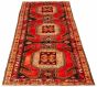 Persian Style 4'7" x 11'10" Hand-knotted Wool Rug 
