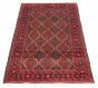 Afghan Royal Baluch 3'2" x 5'9" Hand-knotted Wool Rug 