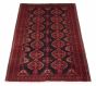 Afghan Royal Baluch 3'3" x 6'4" Hand-knotted Wool Rug 