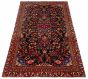 Persian Style 4'10" x 9'7" Hand-knotted Wool Rug 