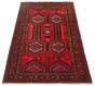 Persian Style 3'10" x 7'3" Hand-knotted Wool Rug 