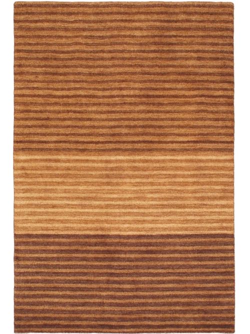 Indian Luribaft Gabbeh Riz 4'0" x 6'0" Hand-knotted Wool Rug 