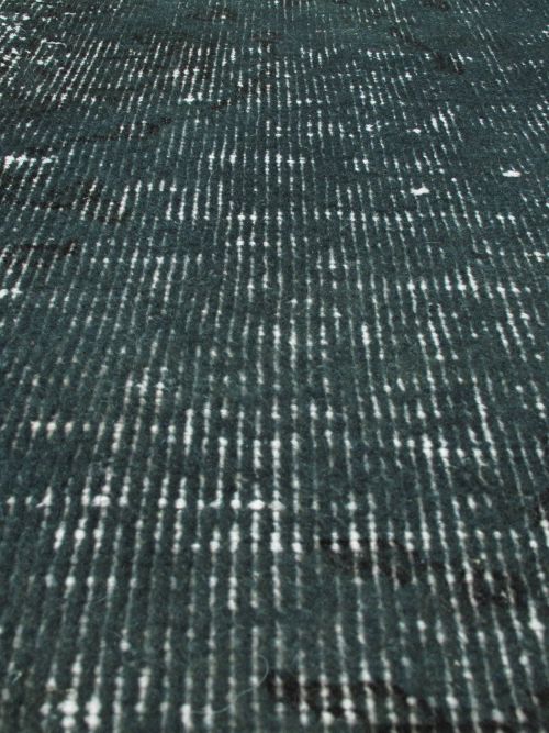 Turkish Anatolian Overdyed 3'8" x 6'8" Hand-knotted Wool Rug 