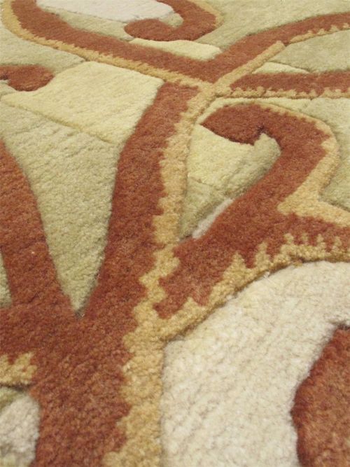 Nepal Aurora Hand-knotted Wool Rug, 152 x 244 cm