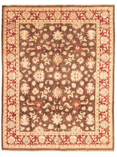 Afghan Chobi Finest 8'11" x 11'8" Hand-knotted Wool Rug 