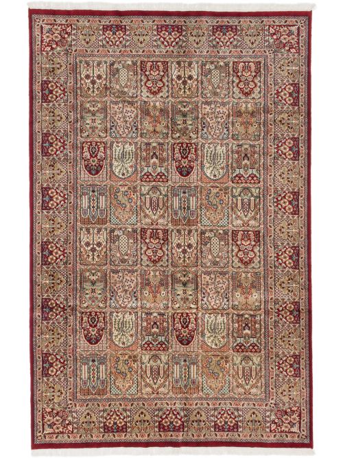 Indian Kashmir 6'0" x 9'3" Hand-knotted Wool Rug 