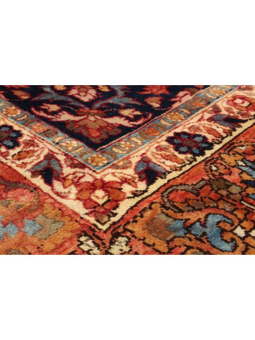 Persian Isfahan 5'1" x 8'3" Hand-knotted Wool Rug 