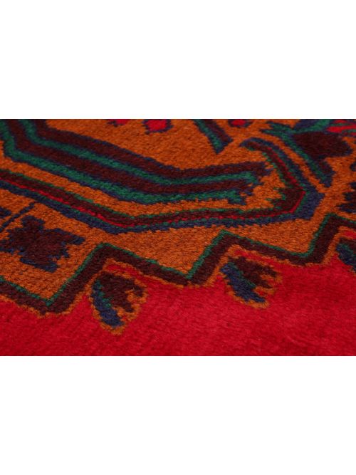 Afghan Finest Rizbaft 7'2" x 12'7" Hand-knotted Wool Rug 