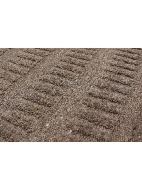 Indian Cambridge 6'1" x 9'1" Flat-Weave Wool Kilim 
