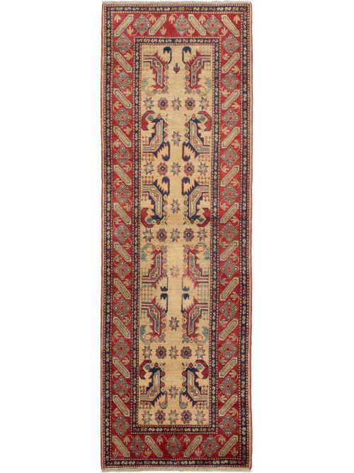 Afghan Finest Ghazni 2'8" x 8'10" Hand-knotted Wool Rug 