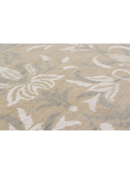 Indian Silk Shadow 6'0" x 9'4" Hand-knotted NA Rug 