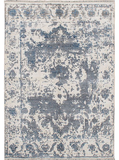 Indian Elixir 6'0" x 8'7" Hand-knotted NA Rug 
