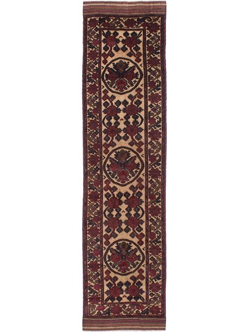 Russia Ghafkazi 2'9" x 11'5" Hand-knotted Wool Rug 