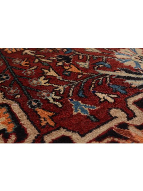 Persian Bijar 4'8" x 10'2" Hand-knotted Wool Rug 