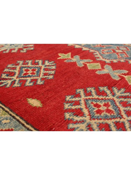 Afghan Finest Ghazni 4'11" x 16'4" Hand-knotted Wool Rug 
