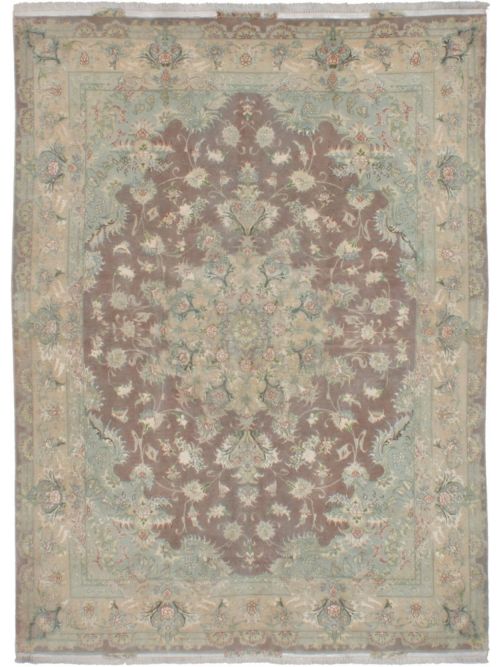 Persian Tabriz 50L 4'10" x 6'7" Hand-knotted Silk, Wool Rug 