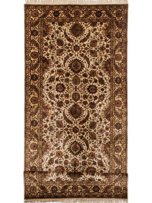 Indian Sultanabad 6'1" x 20'2" Hand-knotted Wool Rug 