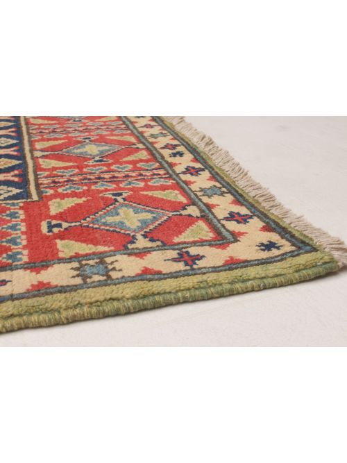 Afghan Finest Ghazni 4'11" x 19'3" Hand-knotted Wool Rug 