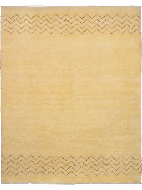 Moroccan Royal Maroc 9'4" x 11'10" Hand-knotted Wool Rug 