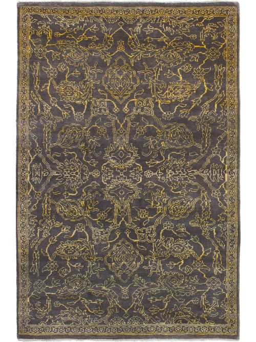 Indian Elixir 4'0" x 6'1" Hand-knotted NA Rug 