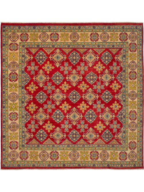Afghan Finest Ghazni 9'10" x 10'0" Hand-knotted Wool Rug 