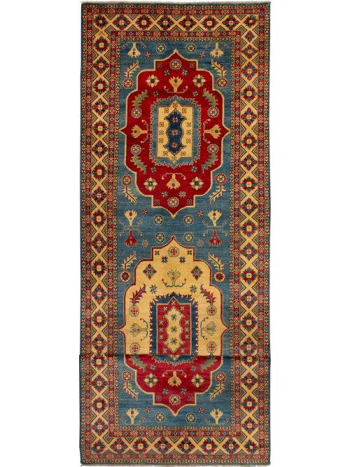 Afghan Finest Ghazni 5'5" x 19'7" Hand-knotted Wool Rug 