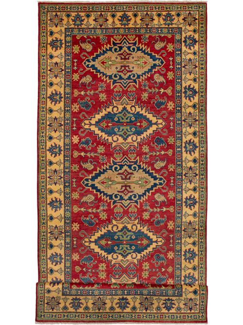 Afghan Finest Ghazni 5'1" x 16'4" Hand-knotted Wool Rug 