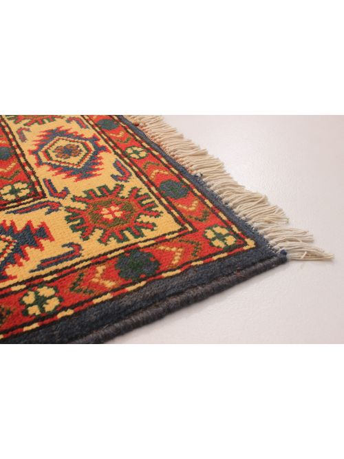 Afghan Finest Kargahi 3'4" x 4'8" Hand-knotted Wool Rug 