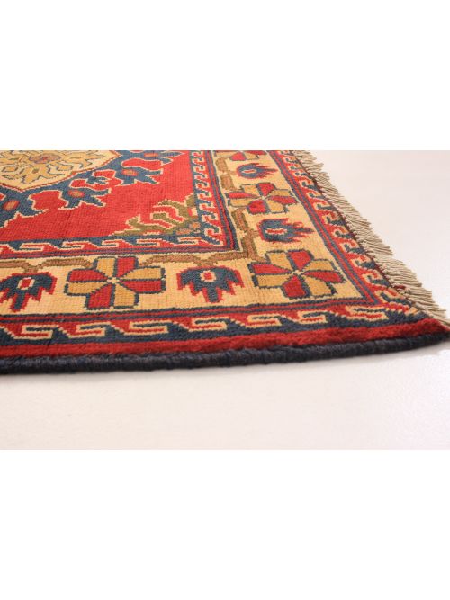 Afghan Finest Kargahi 3'2" x 10'0" Hand-knotted Wool Rug 