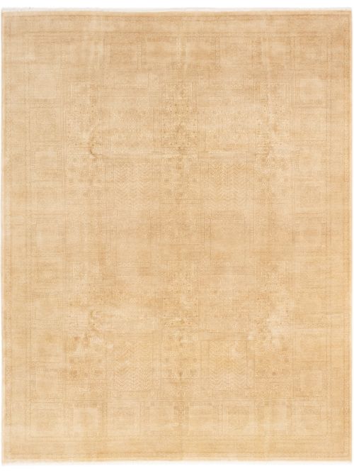Indian Jamshidpour 8'0" x 10'3" Hand-knotted Wool Rug 