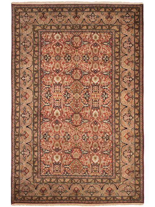 Indian Royal Sarough 5'10" x 9'0" Hand-knotted Wool Rug 