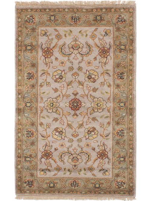 Indian Royal Mahal 3'6" x 5'6" Hand-knotted Wool Rug 