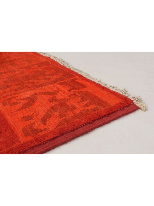Indian Vibrance 8'10" x 11'8" Hand-knotted Wool Rug 
