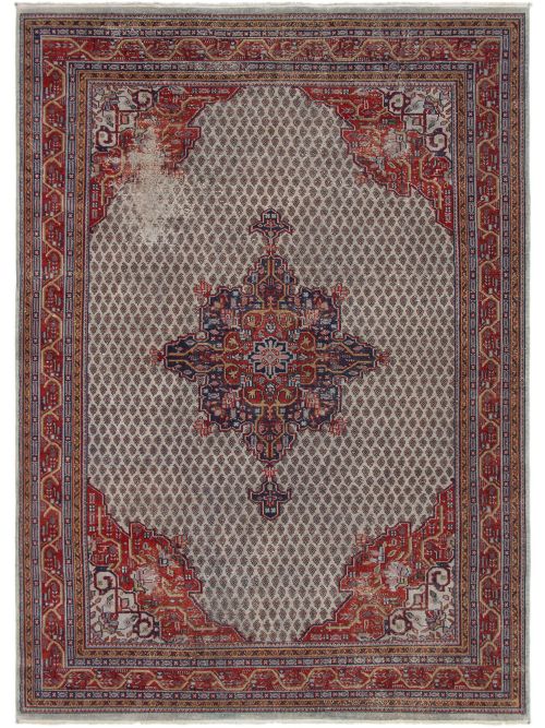 Tapis surteint coloré 8'0" x 11'2" en laine