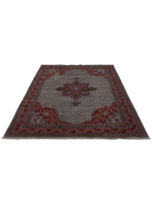 Tapis surteint coloré 8'0" x 11'2" en laine