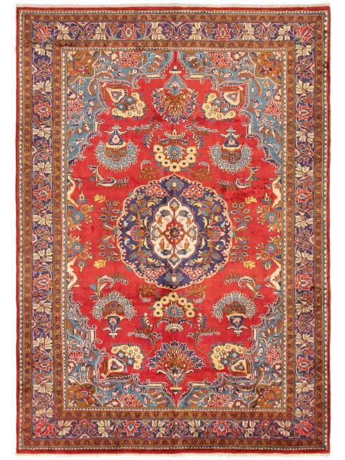 Persian Wiss 7'2" x 10'5" Hand-knotted Wool Rug 