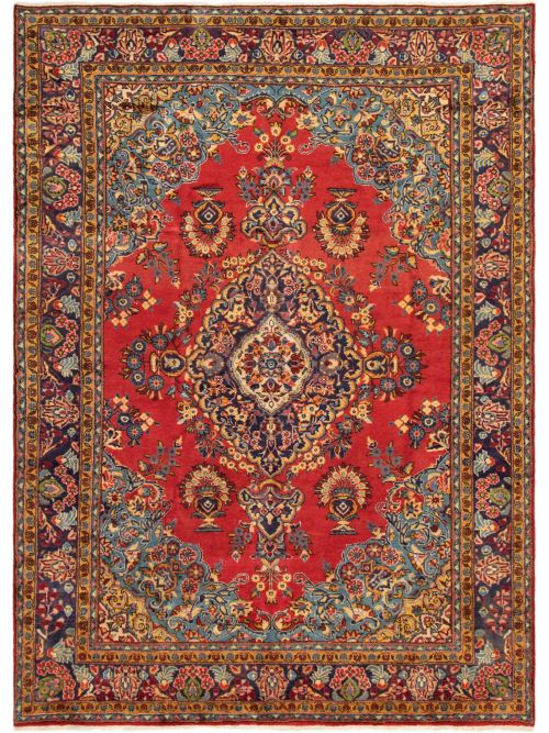 Persian Wiss 7'3" x 11'3" Hand-knotted Wool Rug 
