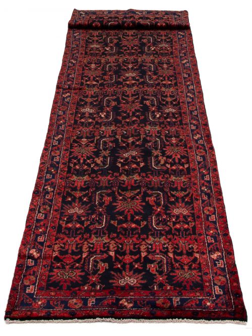 Persian Nahavand 3'5" x 16'8" Hand-knotted Wool Rug 