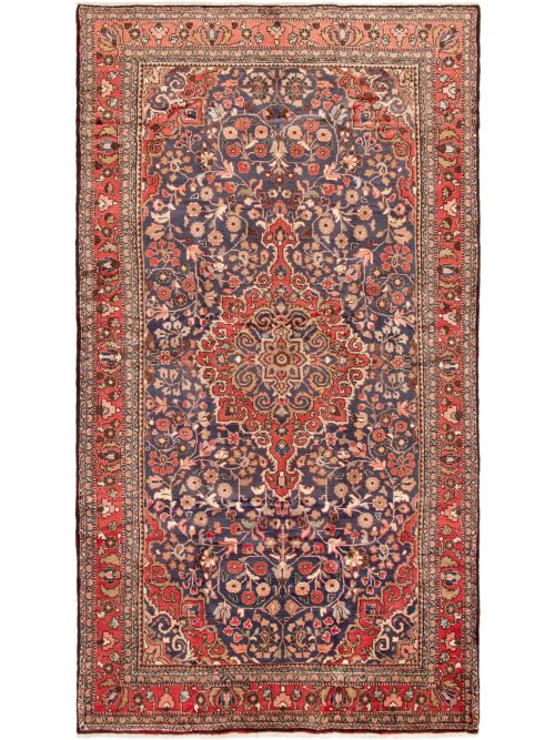 Persian Touserkan 5'9" x 11'6" Hand-knotted Wool Rug 