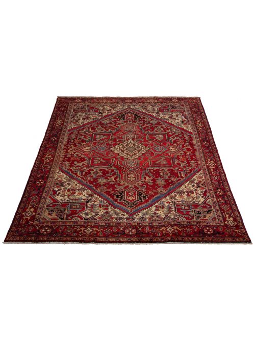 Persian Heriz 9'10" x 13'3" Hand-knotted Wool Rug 