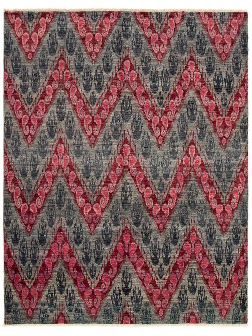 Indian Shalimar Hand-knotted Wool Rug, 244 x 307 cm